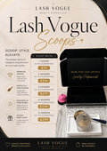 Lash Vogue Luxe Scoops - Jewelry + Lash Supplies